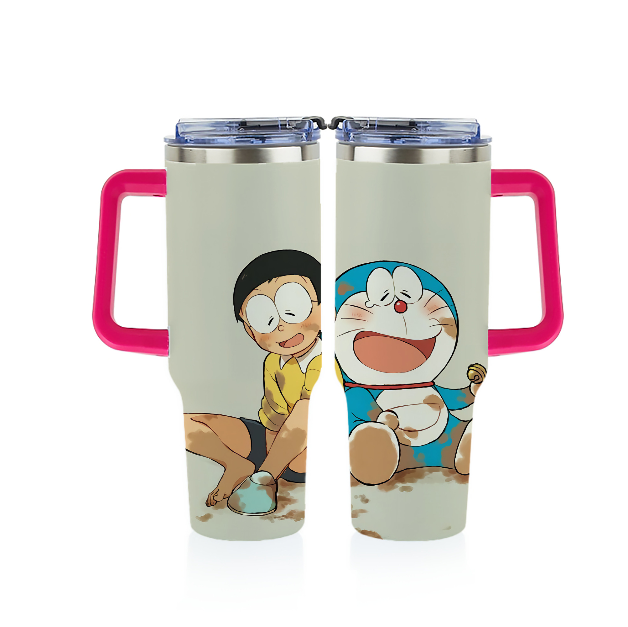 （画像用） ドラえもん Doraemon 1200ｍLフルプリント車用タンブラー